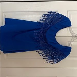 Beautiful blue dress